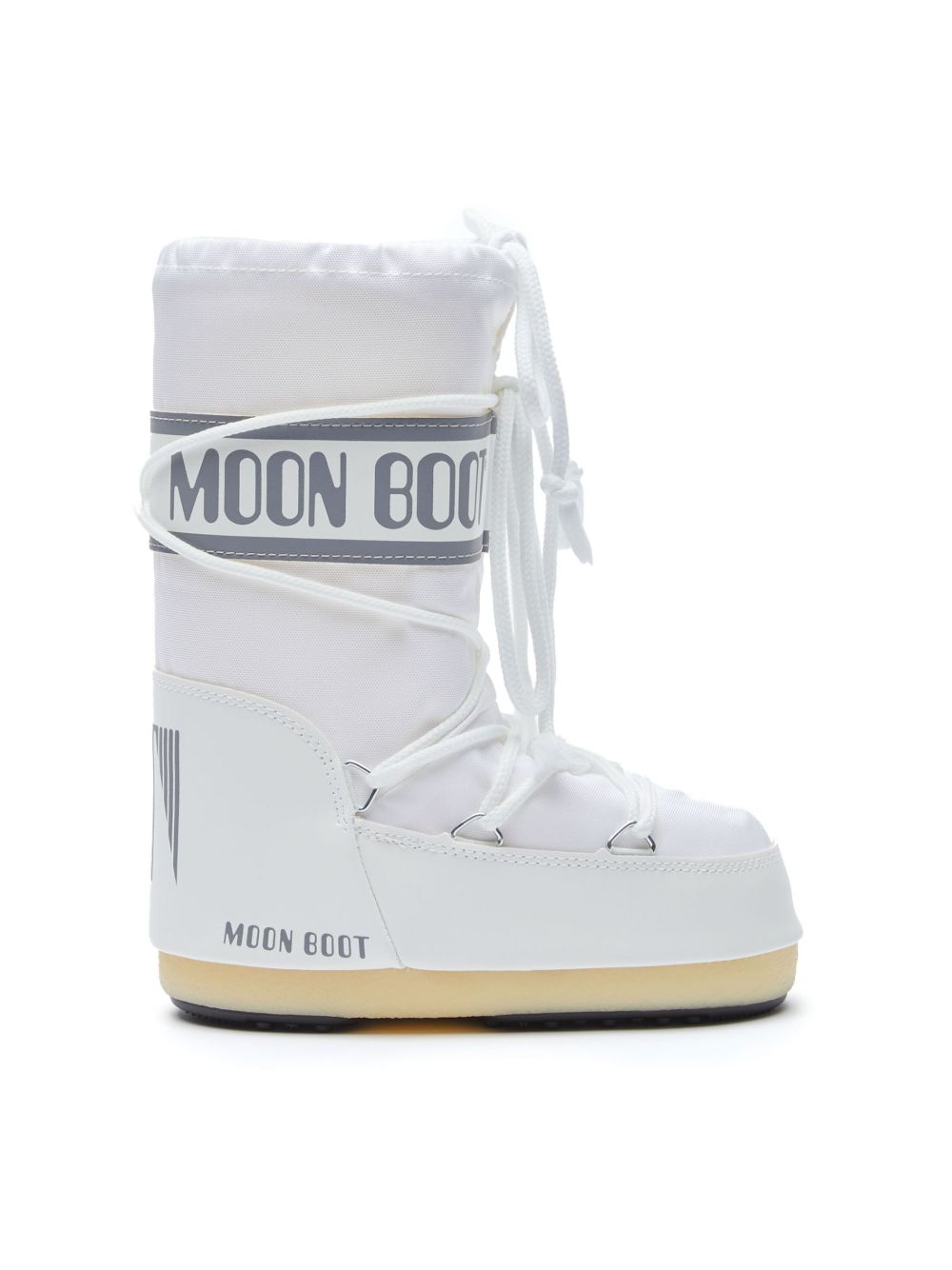 Moon Boot Kids ICON 青少年经典雪靴 - 白色