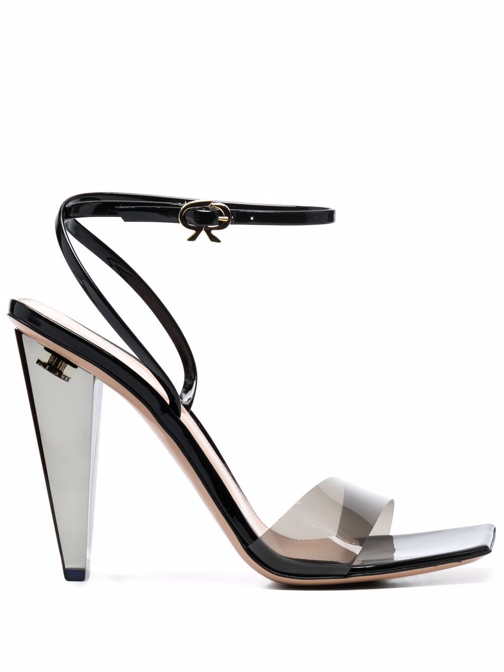 Gianvito Rossi Odissey 高跟凉鞋 - 黑色