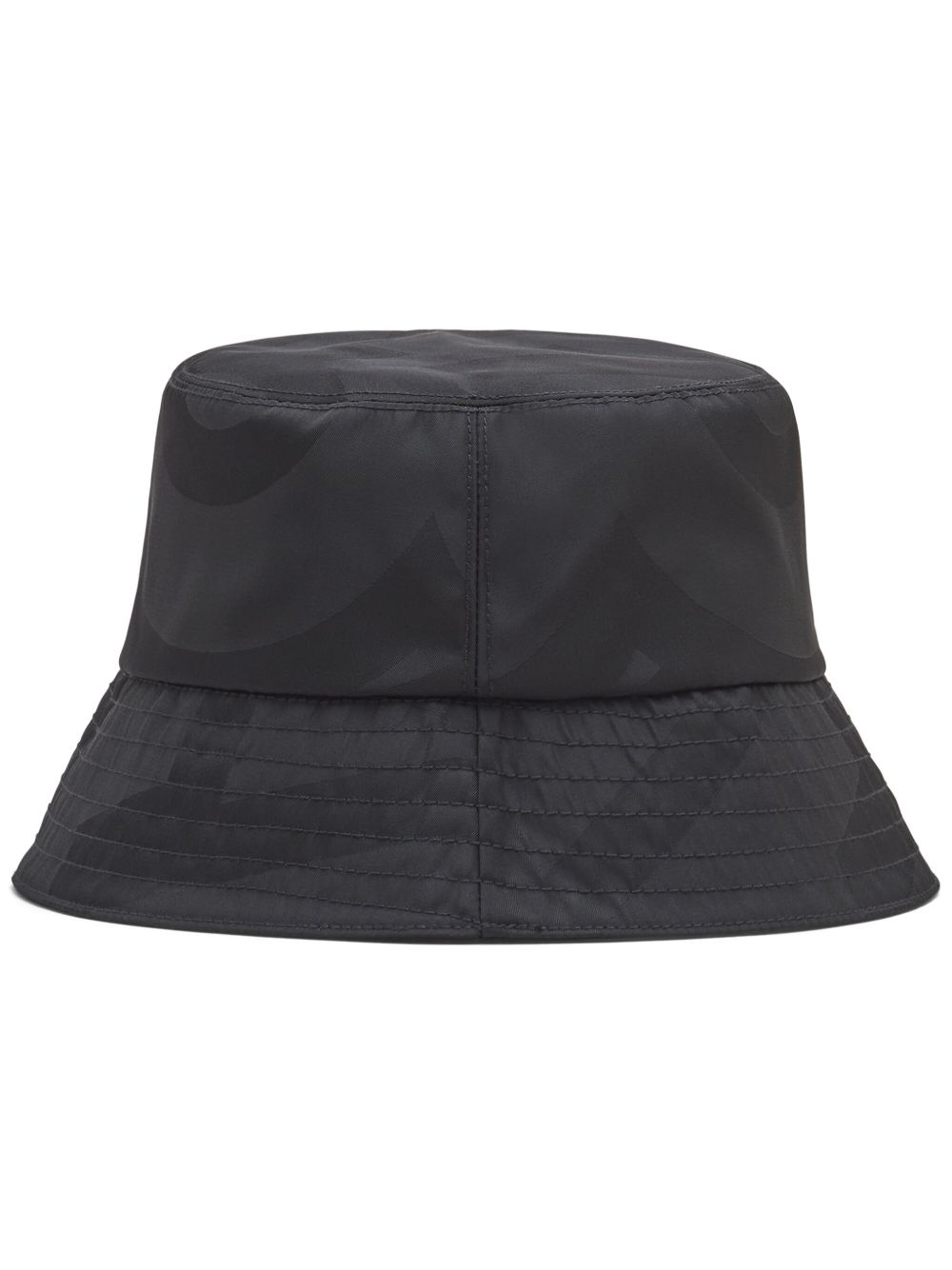 Marc Jacobs 经典logo图案渔夫帽 - 黑色