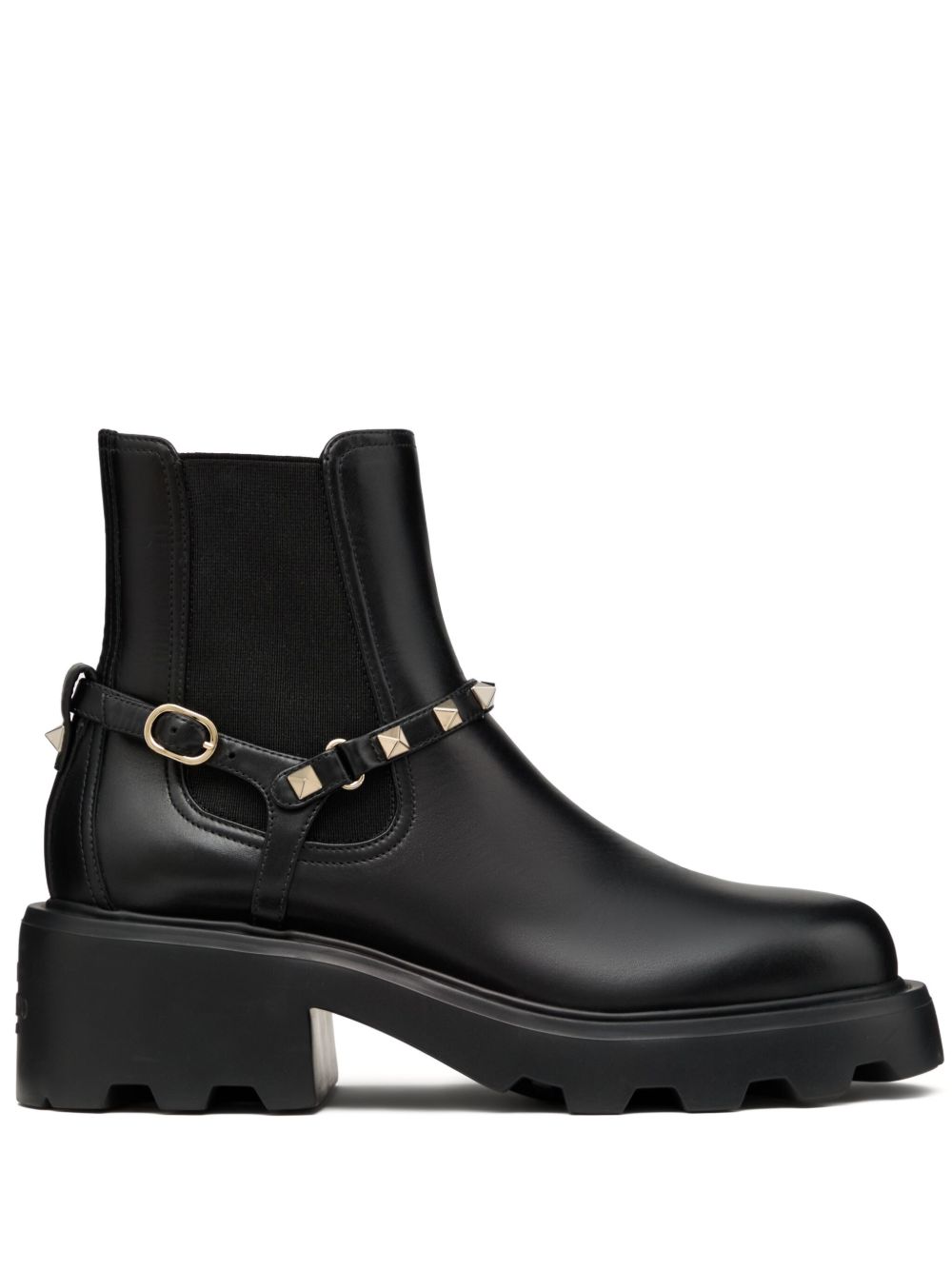 Valentino Garavani Rockstud 靴子 - 黑色