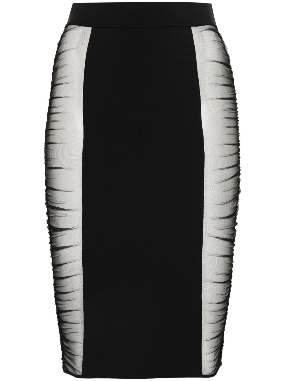 Maison Close Nuit Fave 铅笔半身裙 - 黑色