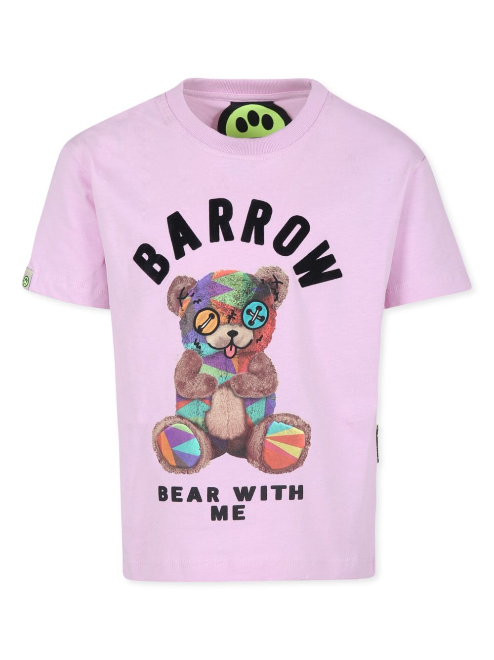 Barrow kids 图案印花T恤 - 粉色
