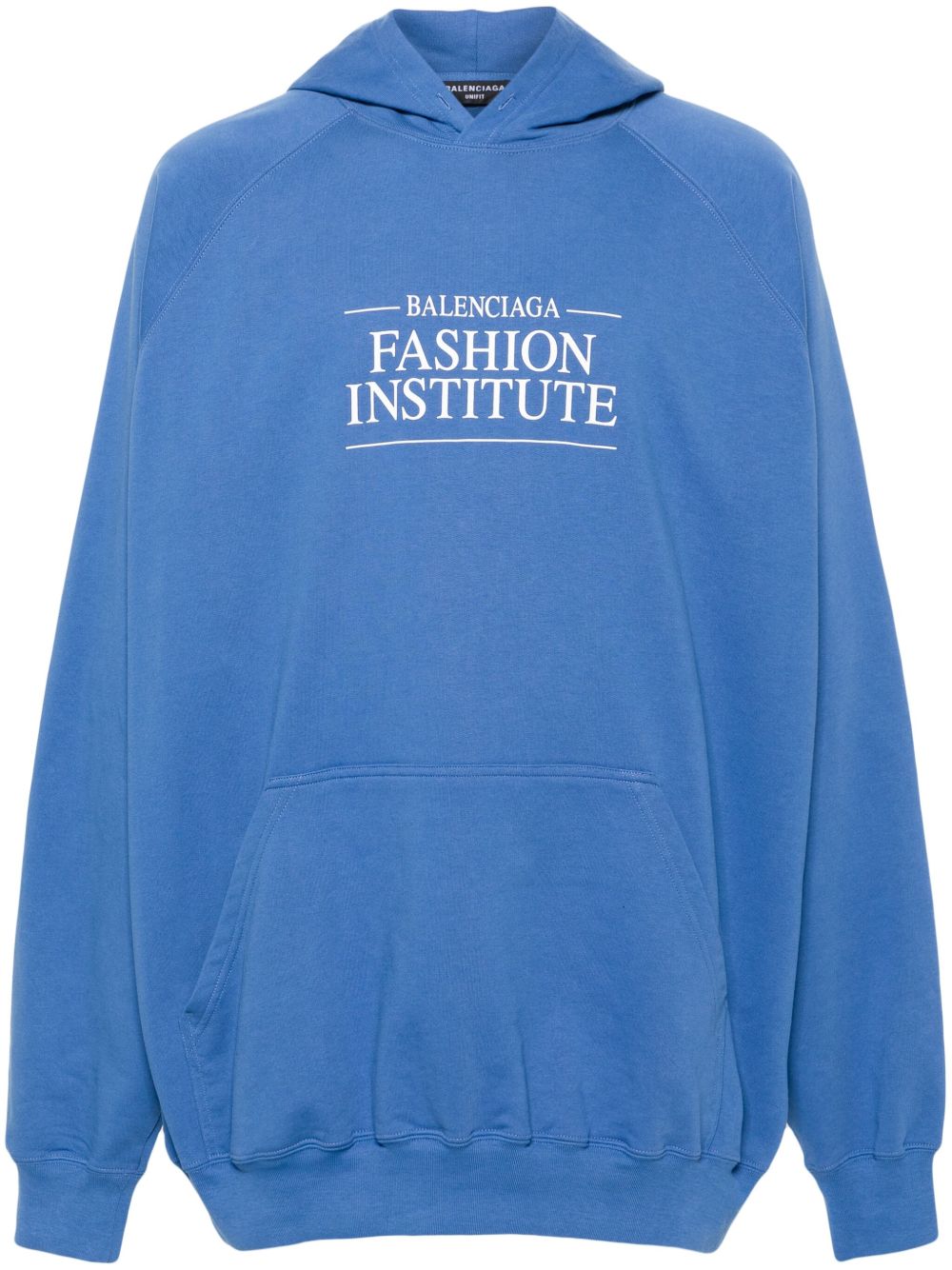 Balenciaga Fashion Institute 连帽衫 - 蓝色