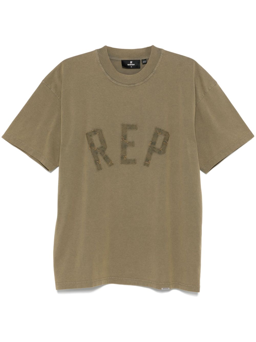 Represent REP 贴花T恤 - 绿色
