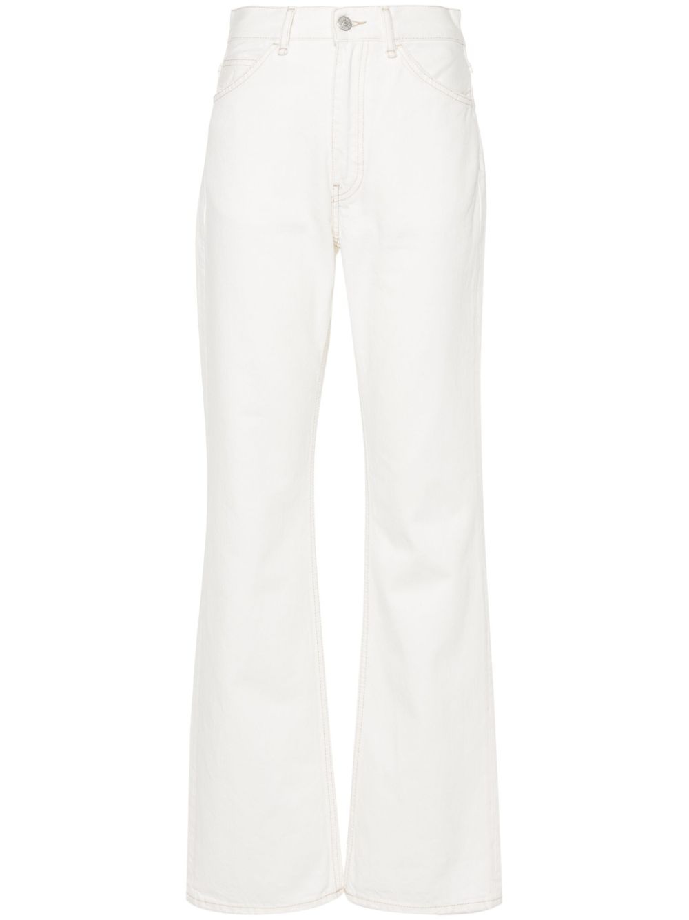 Acne Studios 直筒牛仔裤 - 白色