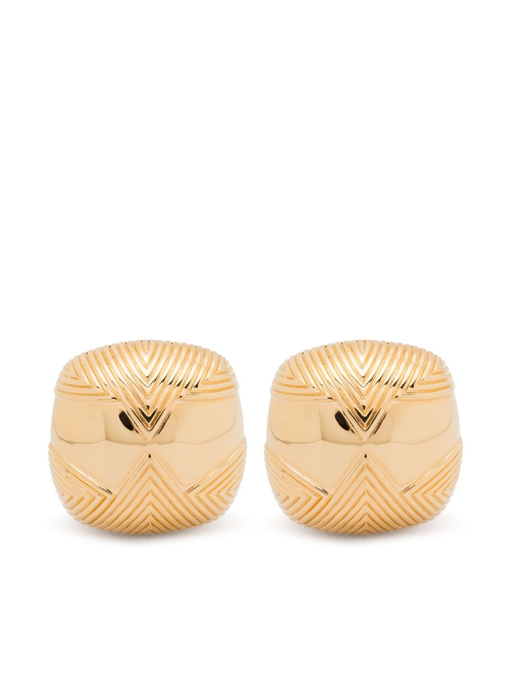 Missoma Hera Dome earrings - 金色
