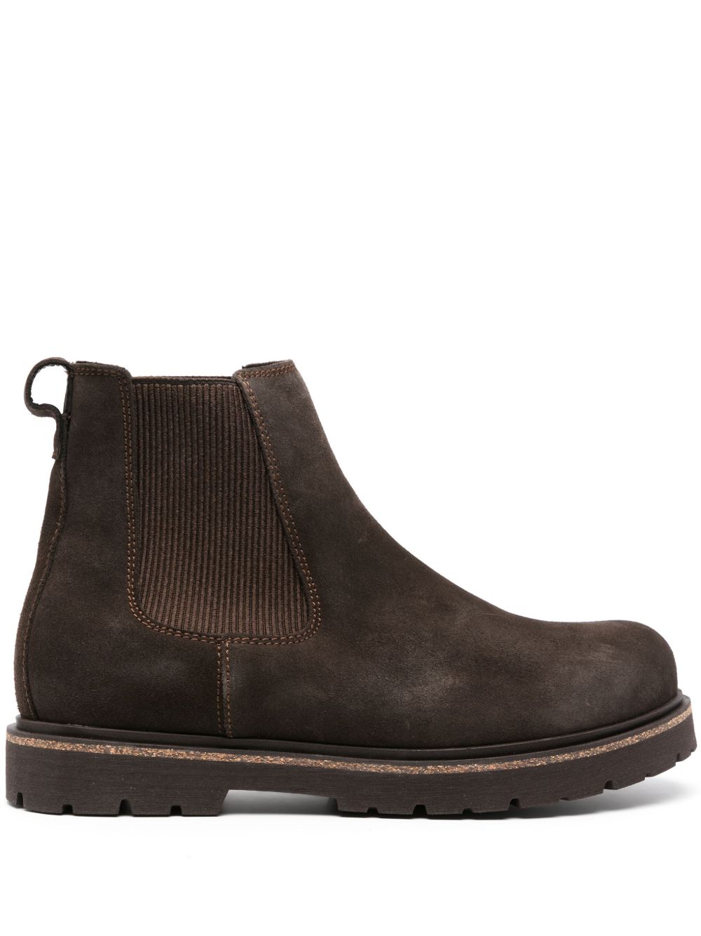 Birkenstock Stalon 绒面皮切尔西靴 - 褐色