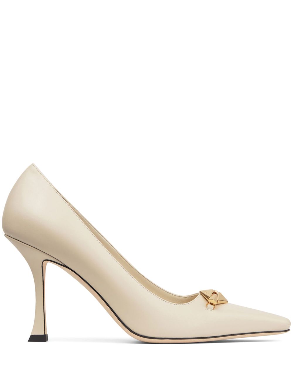 Jimmy Choo Ryker 高跟鞋（9厘米） - 中性色