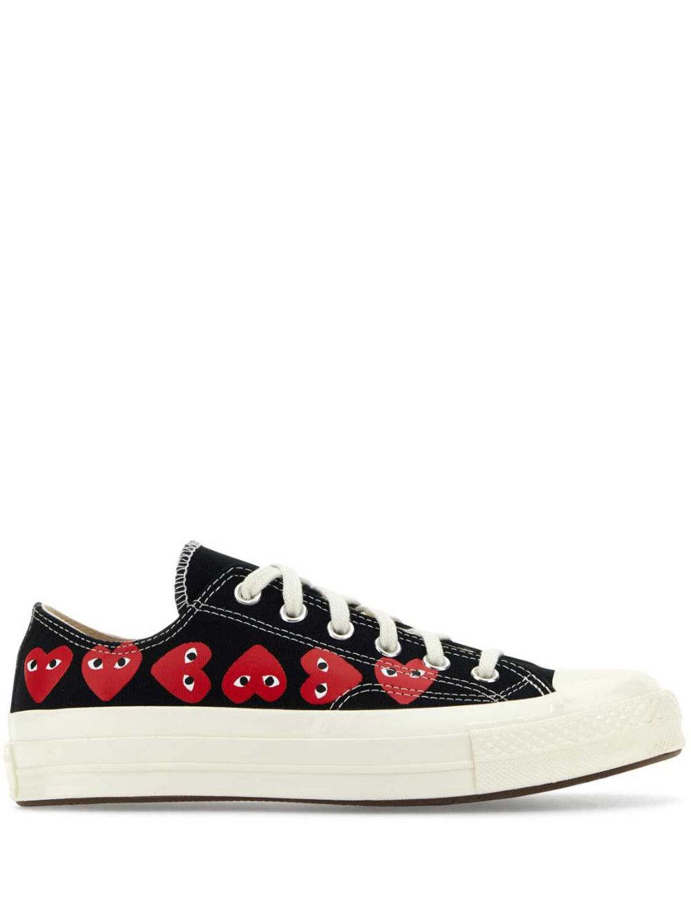 Comme Des Garçons Play x Converse x Converse Play 运动鞋 - 黑色