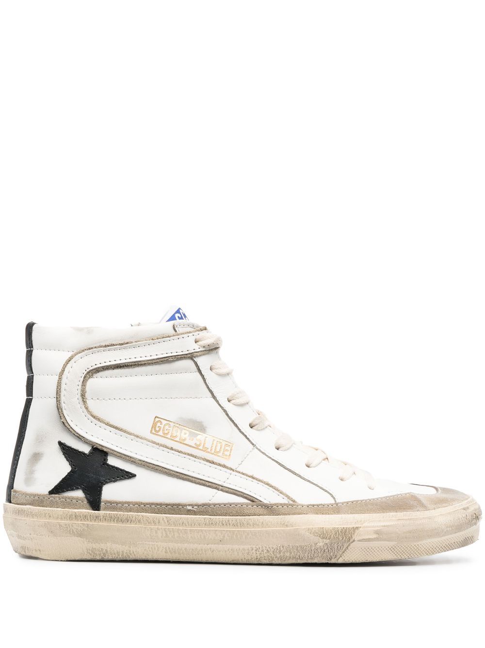 Golden Goose Slide 高帮运动鞋 - 白色