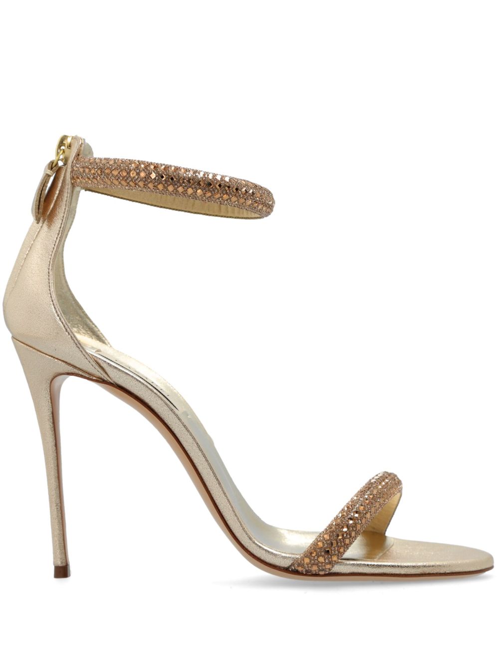 Casadei Stratosphere 高跟凉鞋 - 金色