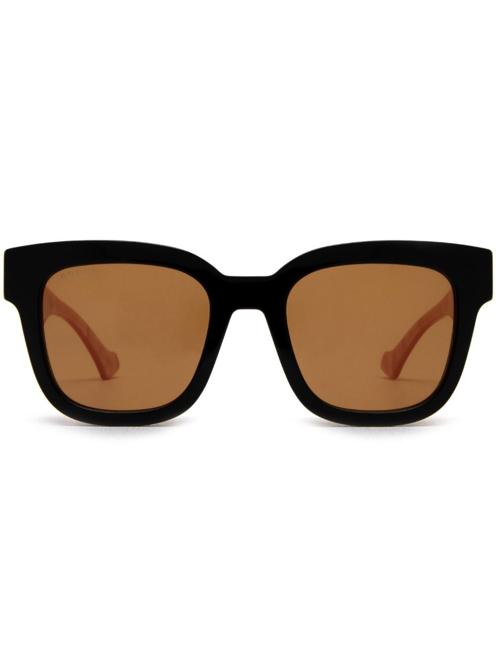 Gucci Eyewear 方框太阳眼镜 - 粉色