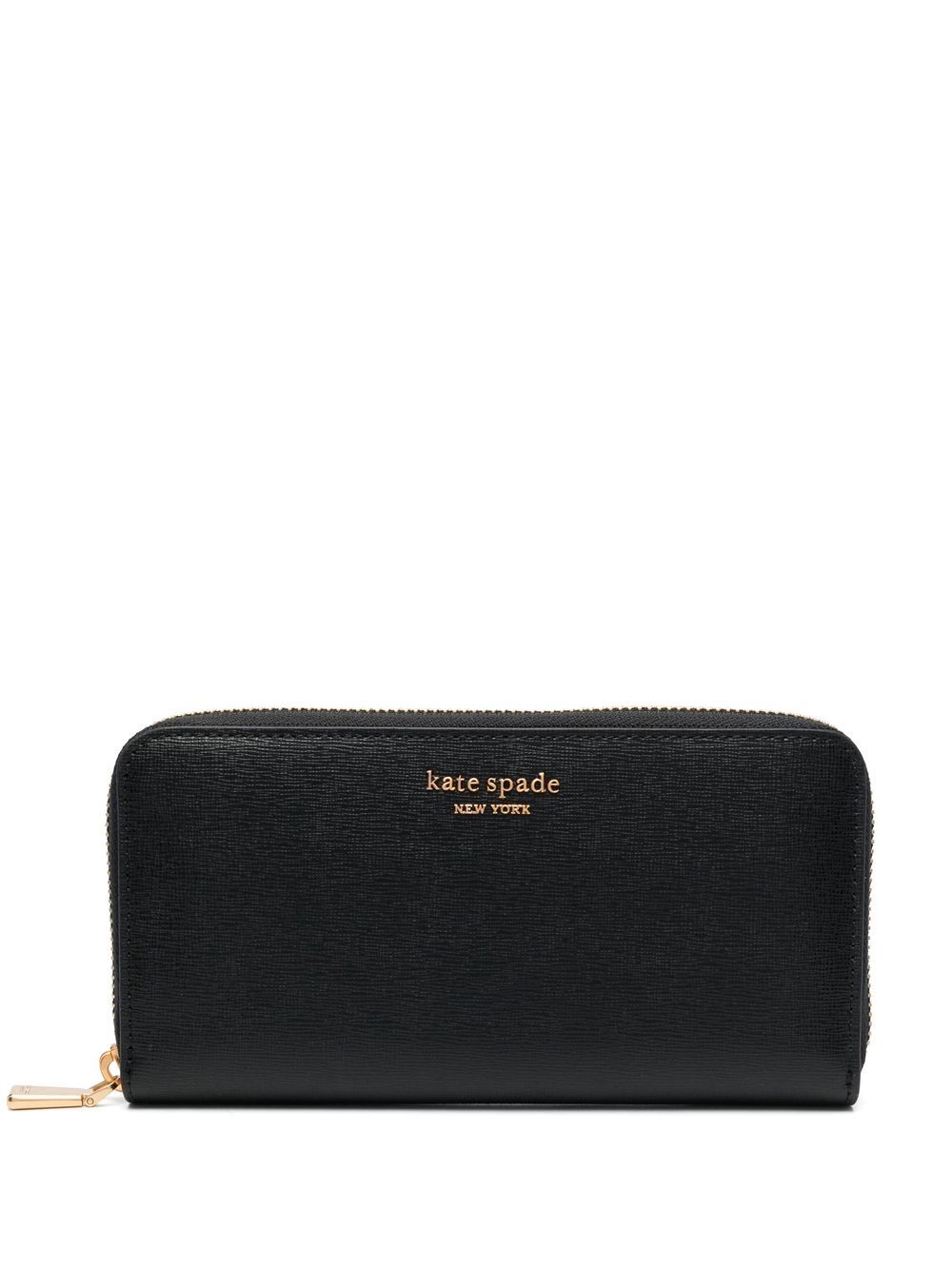 Kate Spade 皮质长款钱包 - 黑色