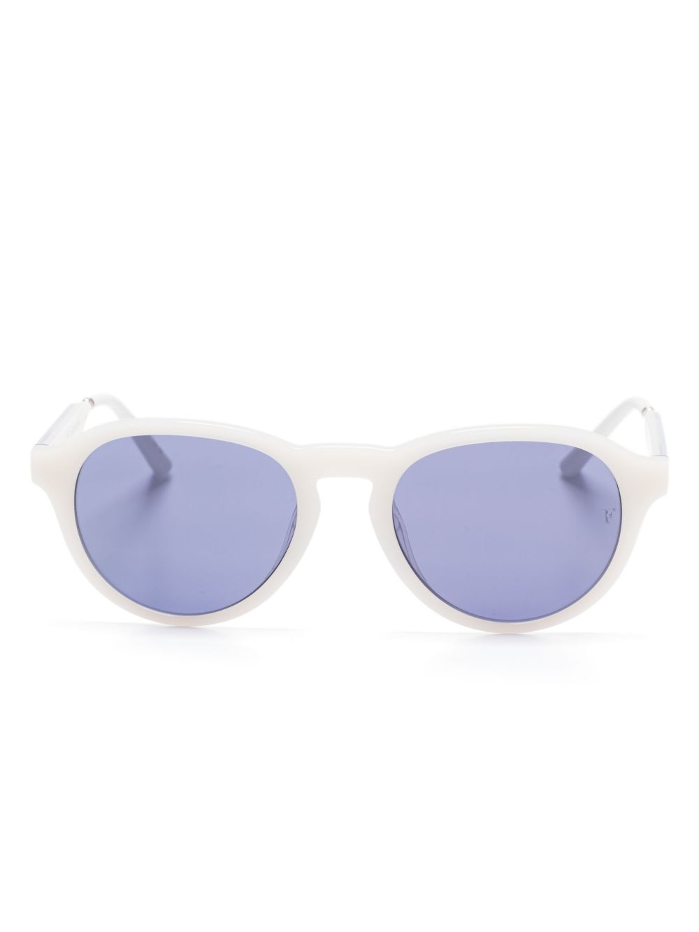Oliver Peoples R-8 太阳眼镜 - 白色