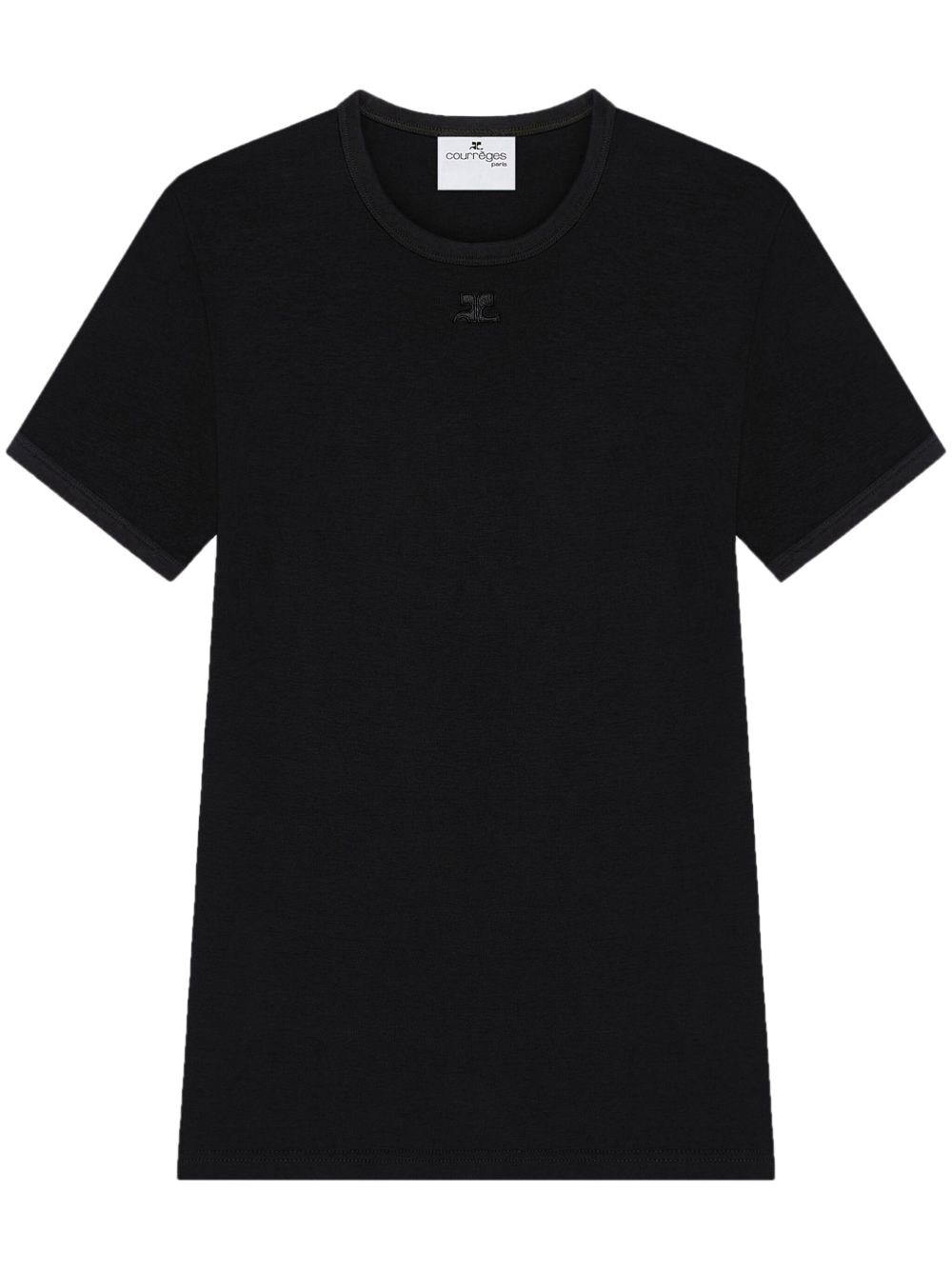 Courrèges Heritage T恤 - 黑色
