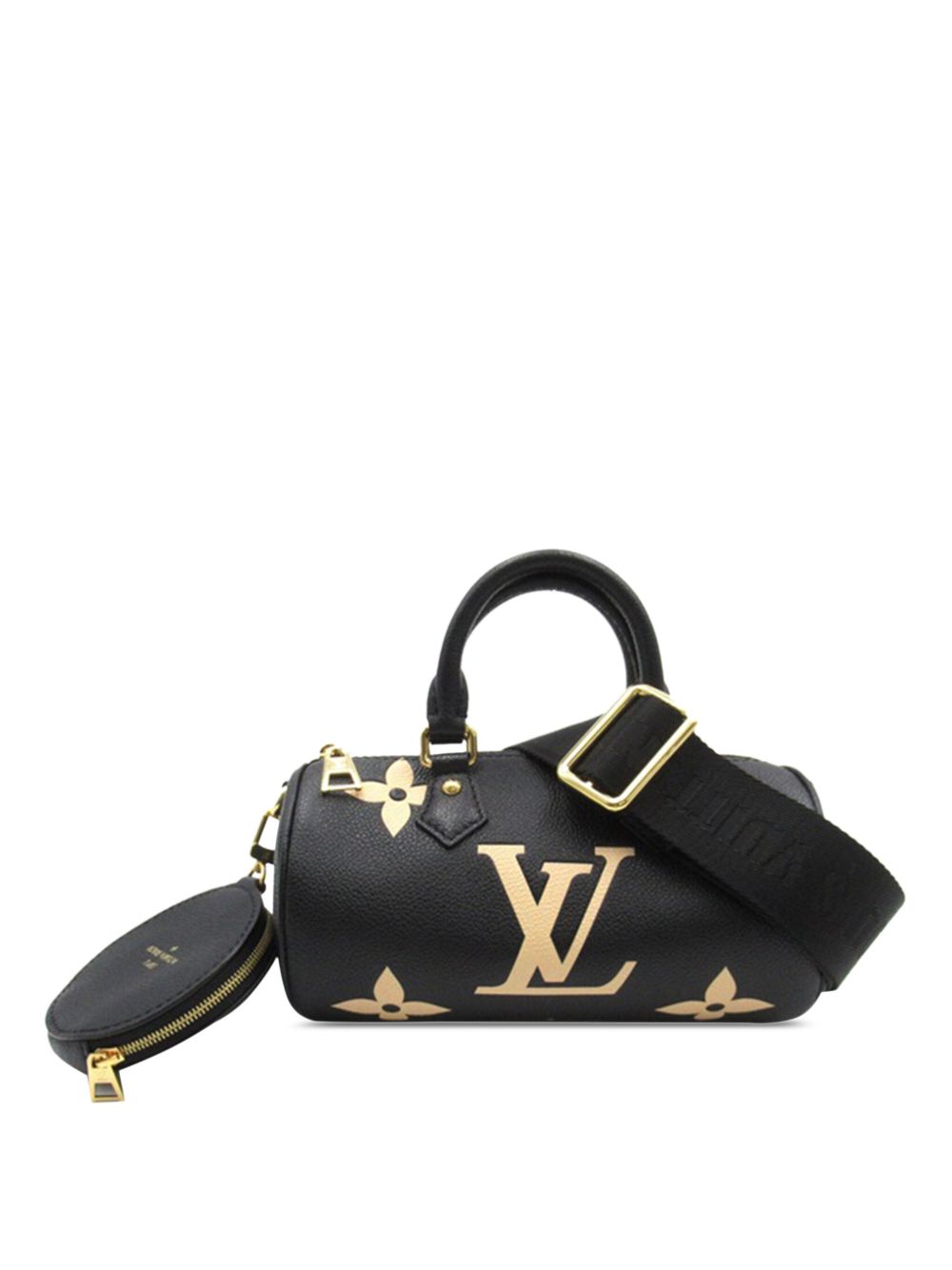 Louis Vuitton Pre-Owned Bicolor Monogram Empreinte Giant Papillon BB 斜挎包（2021-2023年典藏款） - 黑色