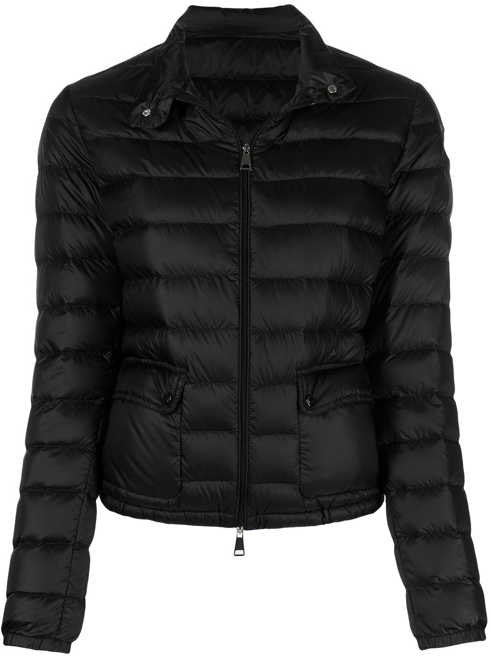 Moncler Lans 绗缝夹克 - 黑色