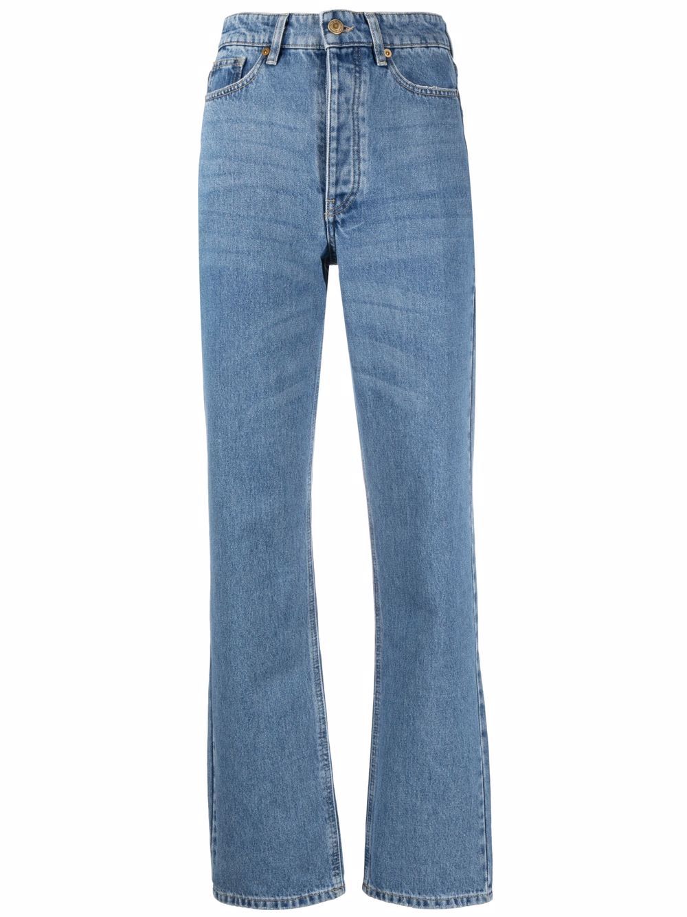 By Malene Birger 直筒牛仔裤 - 蓝色