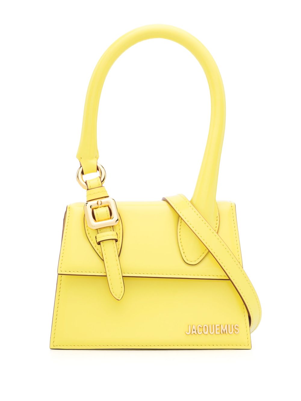 Jacquemus Le Chiquito Moyen Boucle 迷你手提包 - 黄色