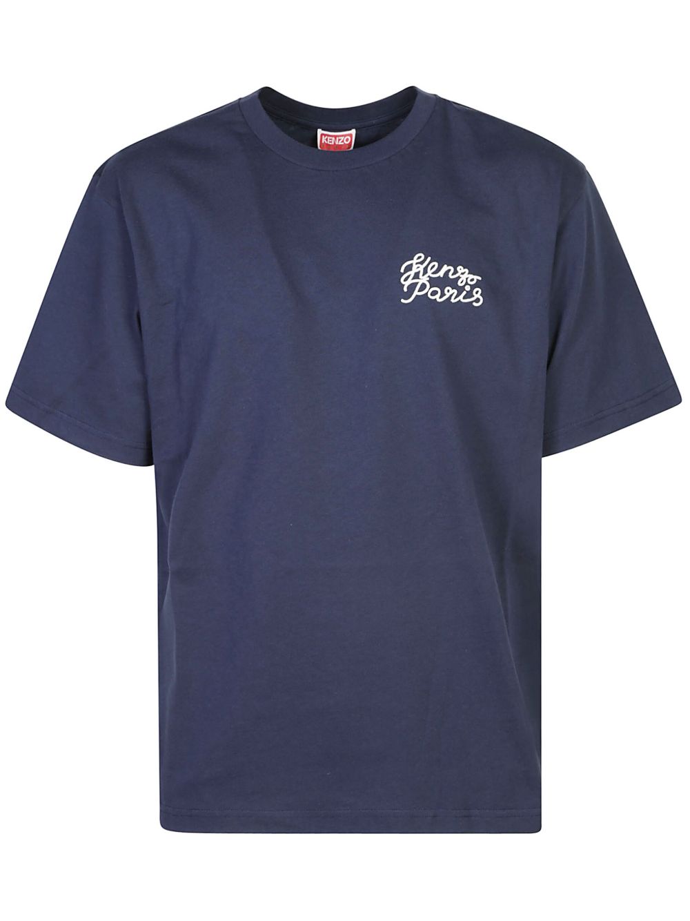 Kenzo KENZO Heart 刺绣T恤 - 蓝色
