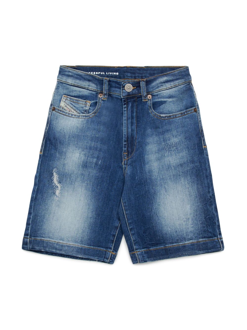 Diesel Kids D-Macs-SH 短裤 - 蓝色