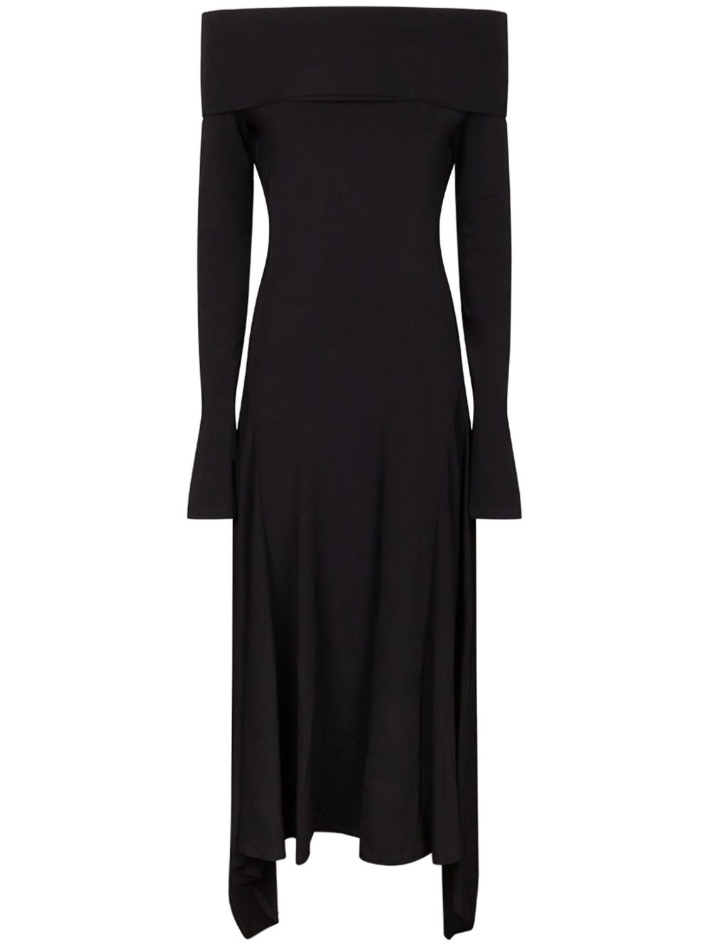 Max Mara Gerla 超长连衣裙 - 黑色