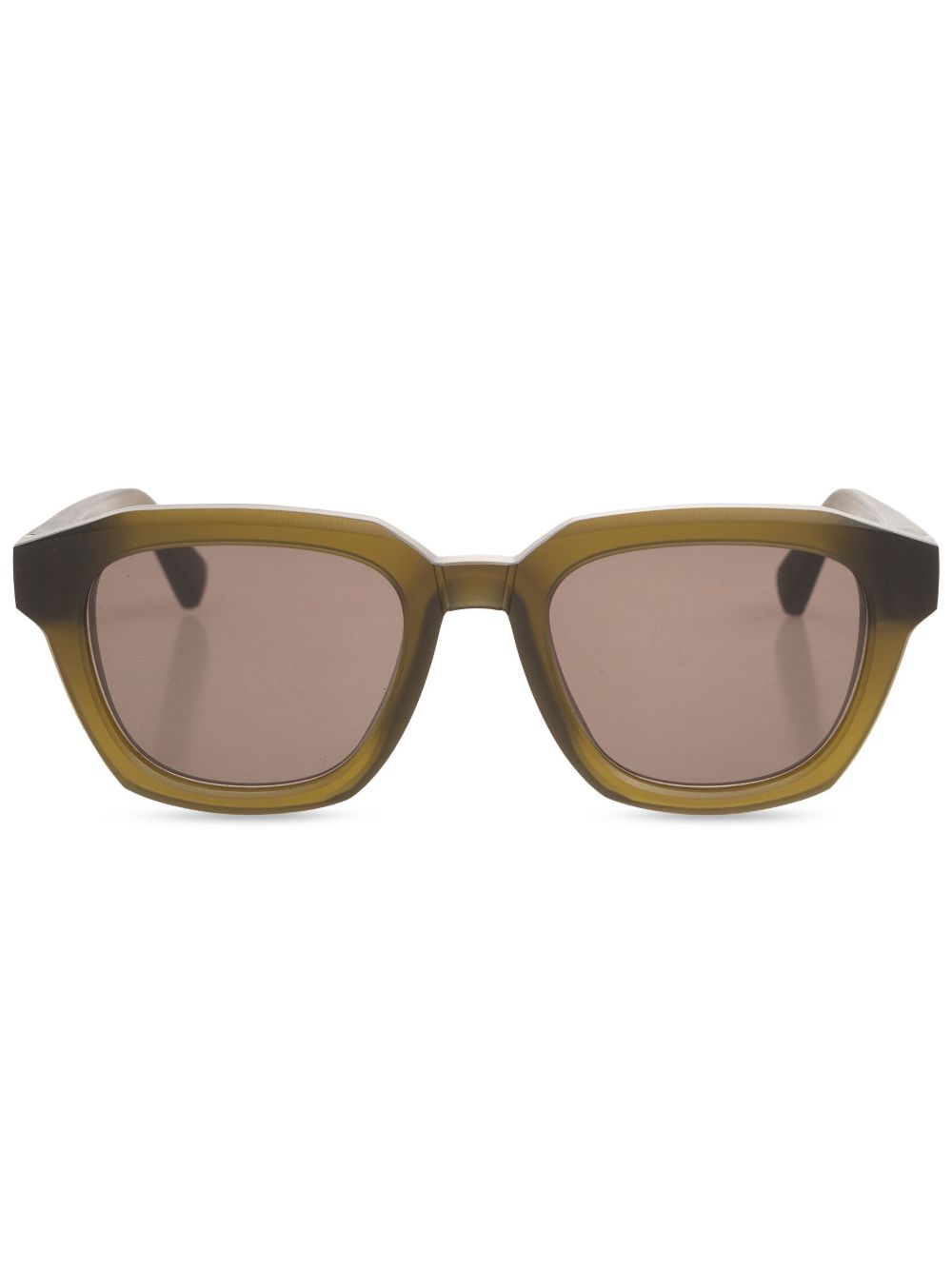 Mykita Kiene 方框太阳眼镜 - 褐色