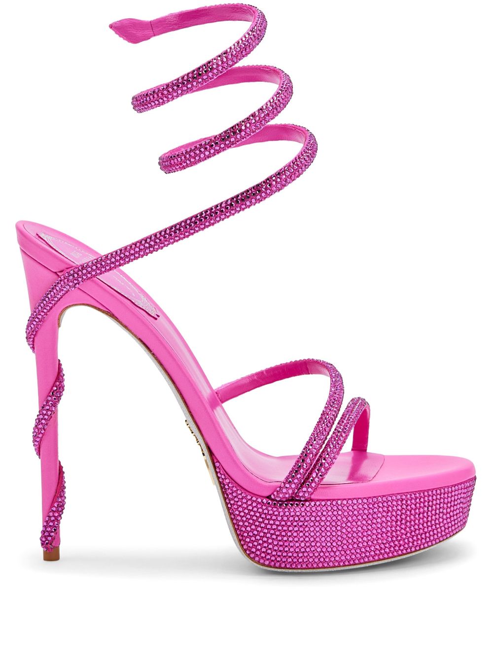 René Caovilla 130mm Margot sandals - 粉色
