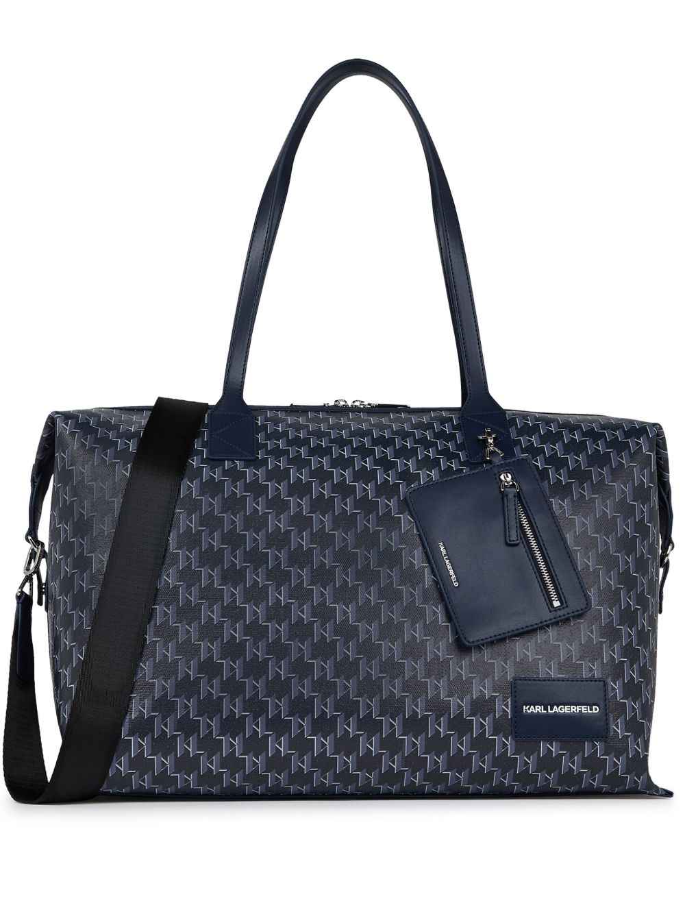 Karl Lagerfeld Weekender 旅行包 - 蓝色