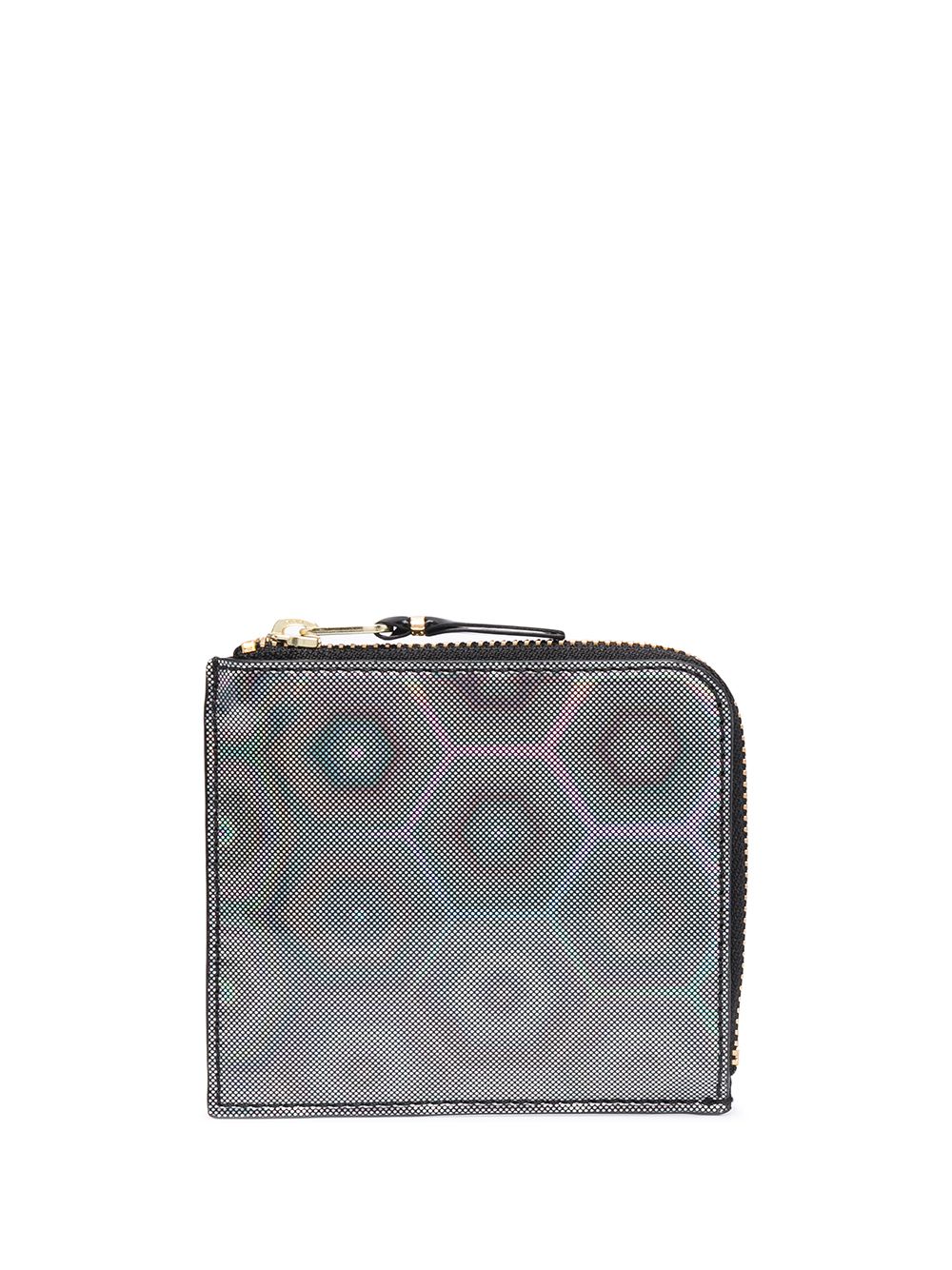 Comme Des Garçons Wallet 几何印花钱包 - 黑色