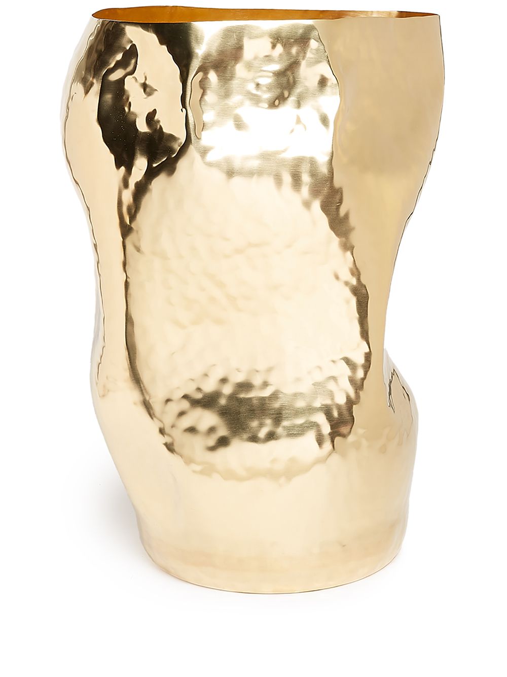 Tom Dixon Hammered Bash 花瓶 - 金色