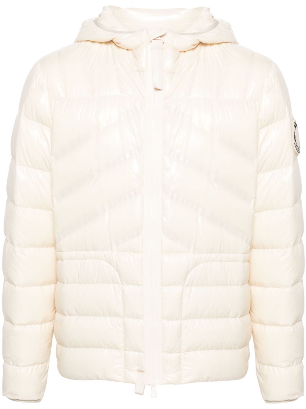 Moncler Chiwen 连帽羽绒夹克 - 中性色