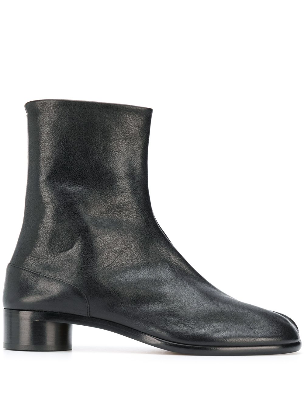 Maison Margiela Tabi 低跟及踝靴 - 黑色