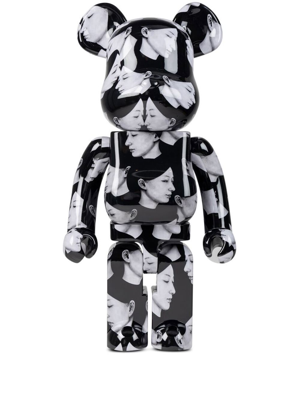 MEDICOM TOY x Suzume Uchida Until I Want To Be 1000% BE@RBRICK 模型玩具 - 黑色