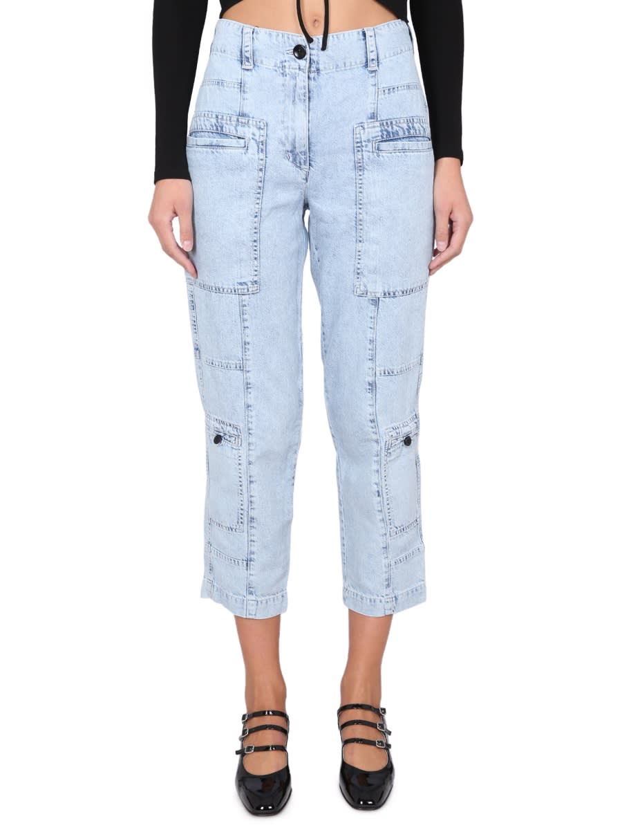 Proenza Schouler白色牛仔裤