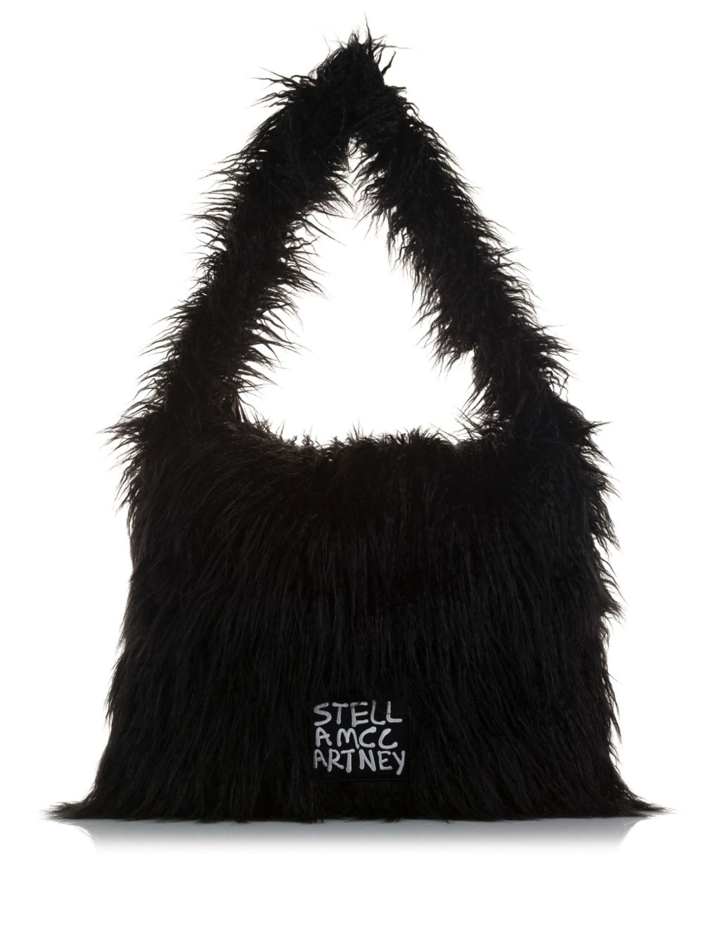 Stella McCartney Pre-Owned x Ed Curtis Faux Fur 单肩包（2021年典藏款） - 黑色