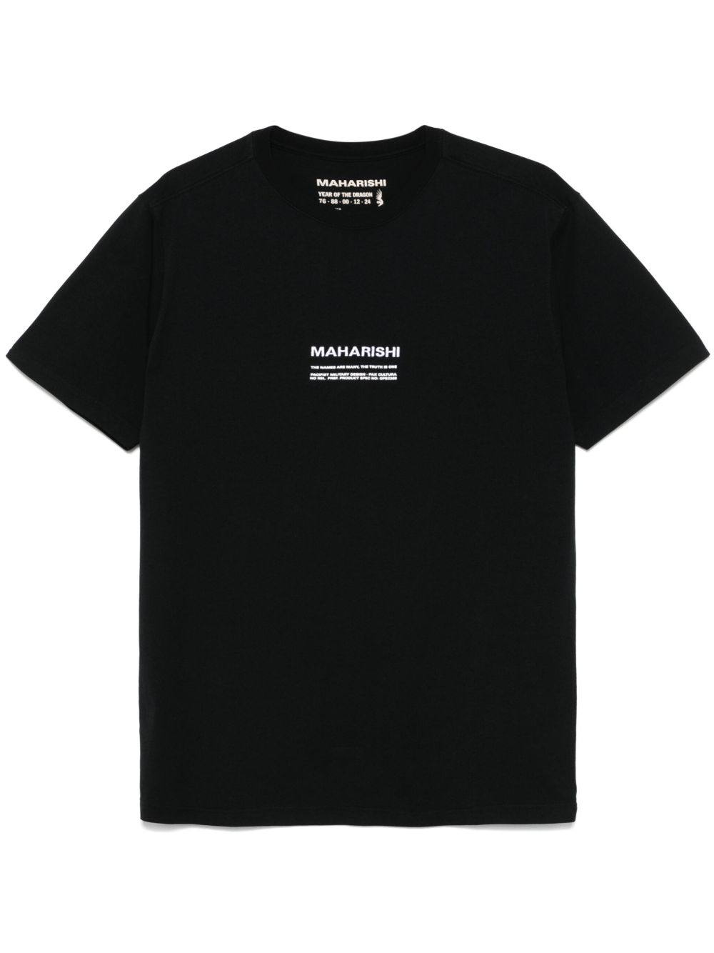 Maharishi 1388 Maharishi Pax Cultura T恤 - 黑色