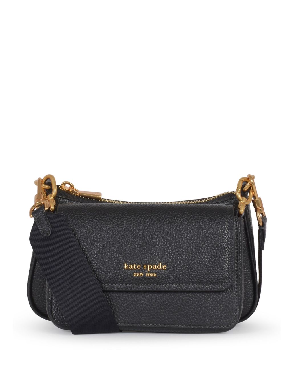 Kate Spade Double Up 斜挎包 - 黑色