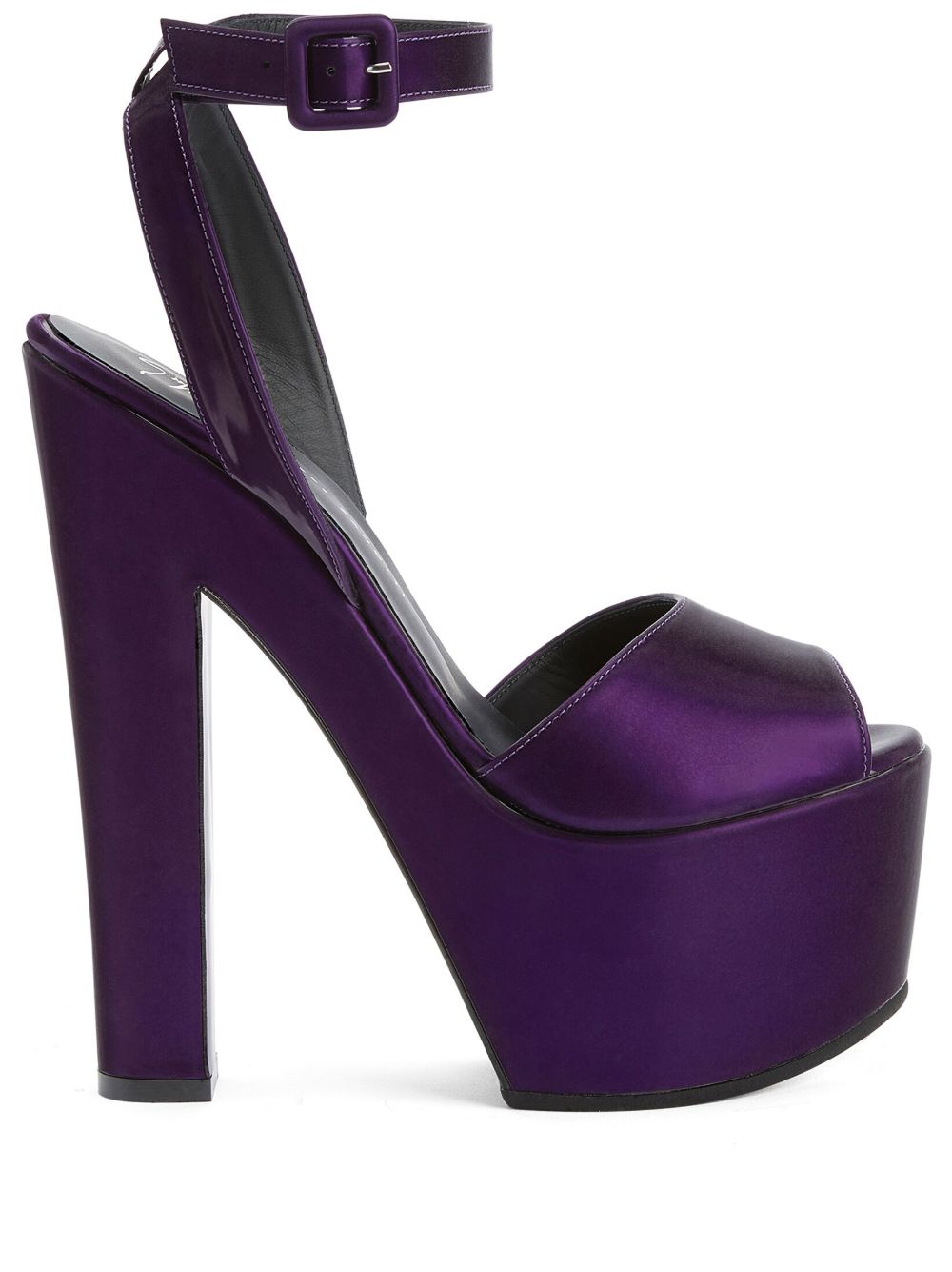 Giuseppe Zanotti Tarifa 水台式高跟凉鞋 - 紫色