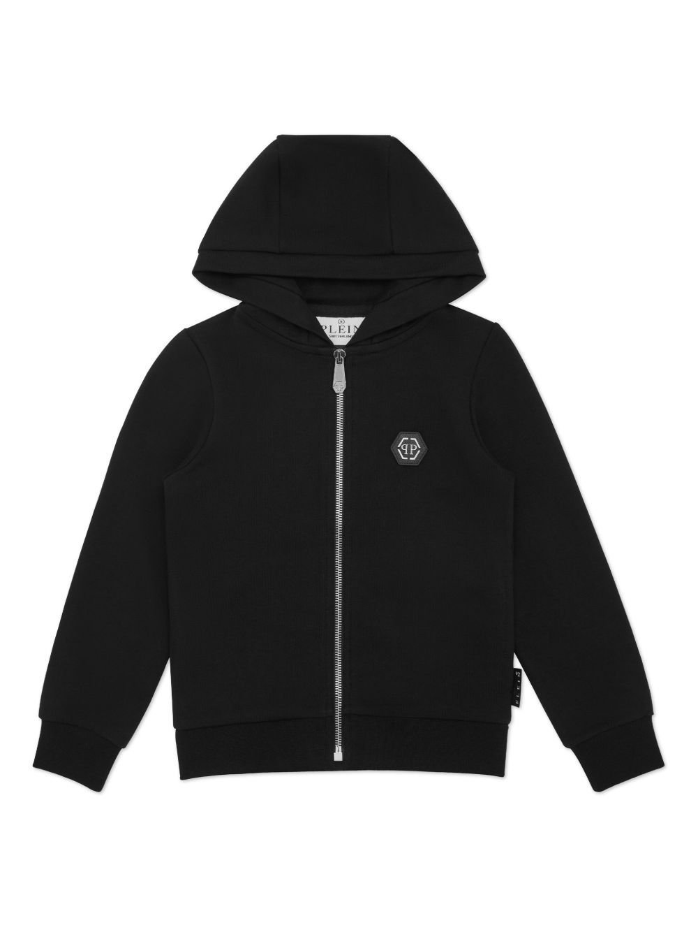 Philipp Plein Junior Teddy Bear 连帽衫 - 黑色