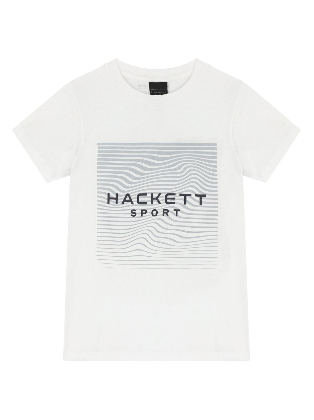 Hackett Kids logo印花T恤 - 白色