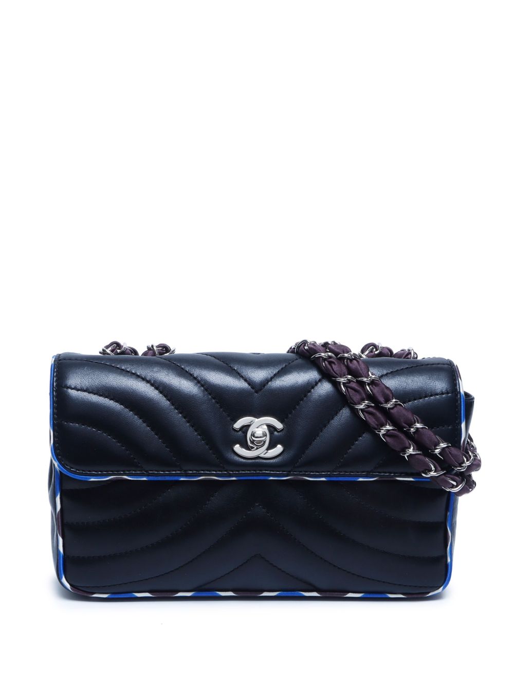 CHANEL Pre-Owned Classic Flap 单肩包（2004-2005年典藏款） - 黑色