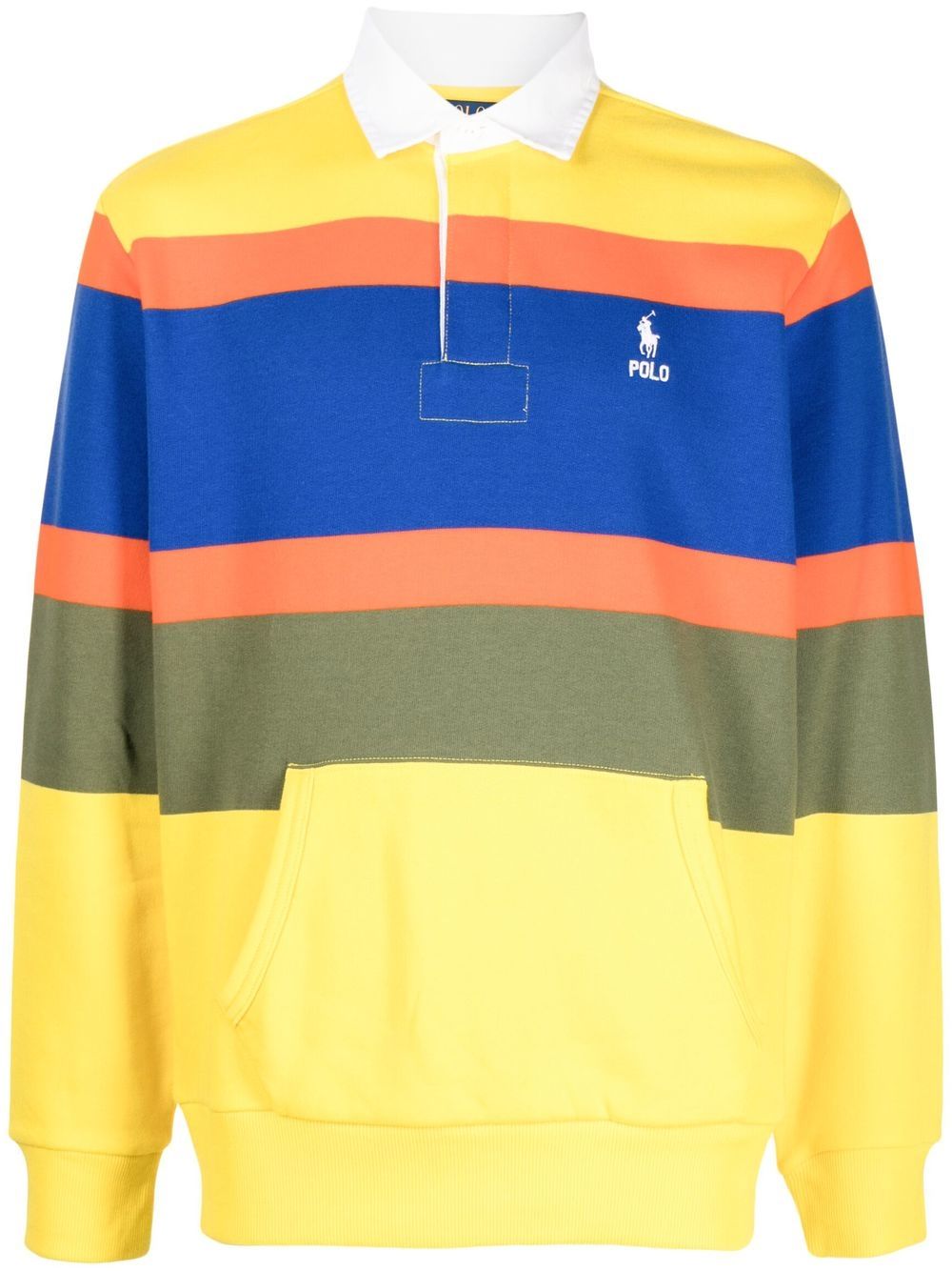 Polo Ralph Lauren logo刺绣衬衫 - 彩色