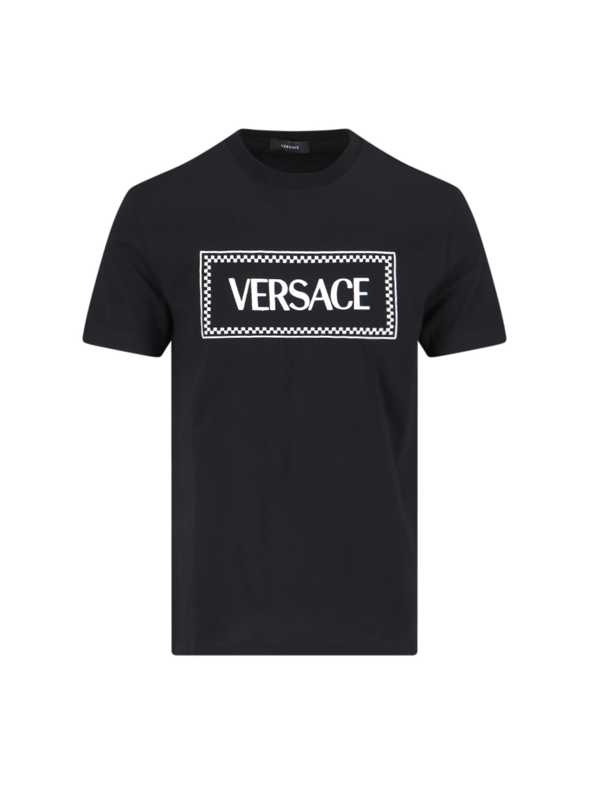 Versace Logo Embroidery T-shirt