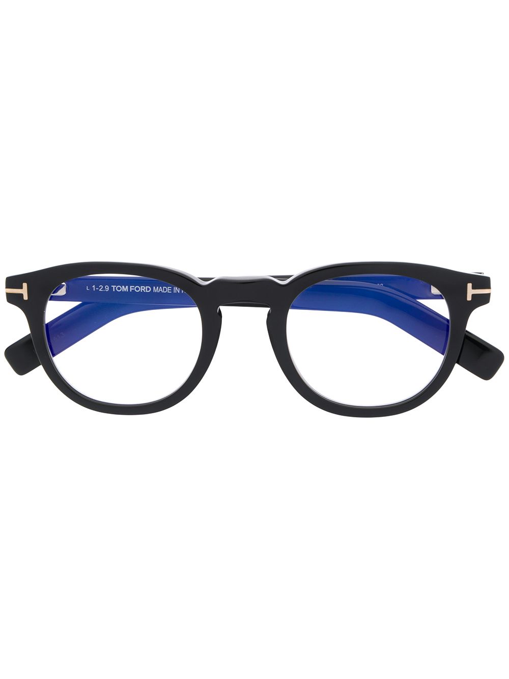 TOM FORD Eyewear 汤姆福特眼镜系列 圆框眼镜 - 黑色