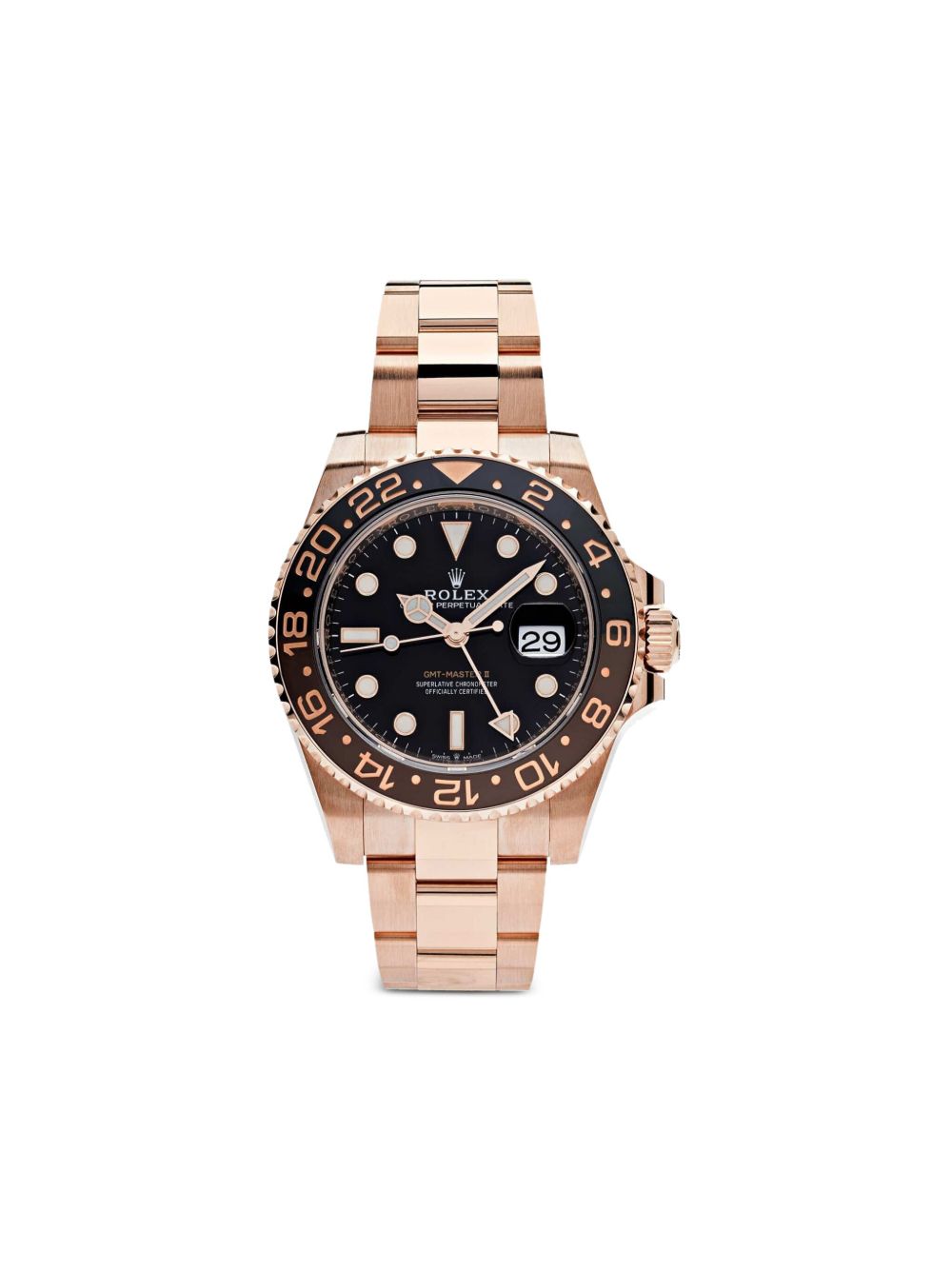 Rolex GMT-Master II Root Beer 40毫米腕表（2024年典藏款） - 黑色