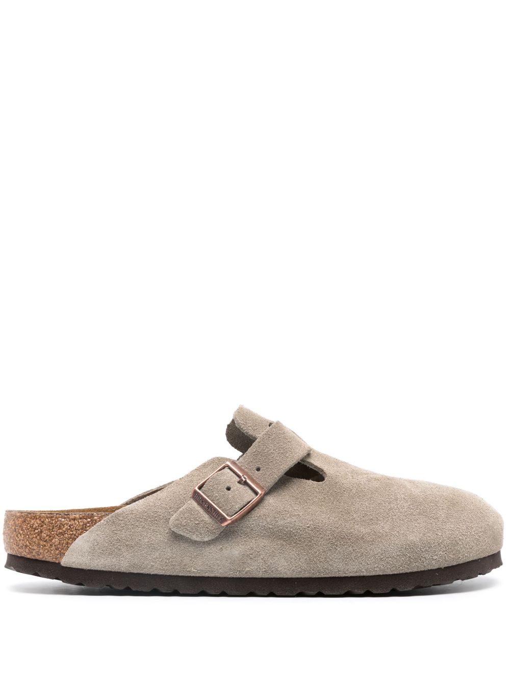 Birkenstock Boston 绒面皮木屐凉鞋 - 中性色