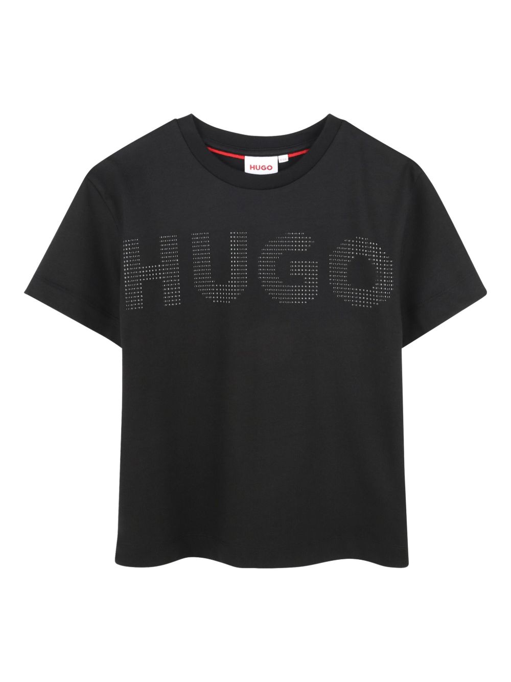 HUGO KIDS 晶饰T恤 - 黑色