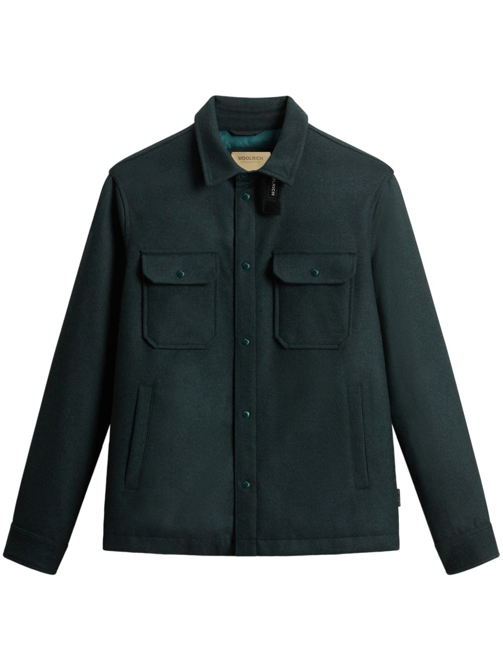 Woolrich Alaskan 衬衫式夹克 - 绿色