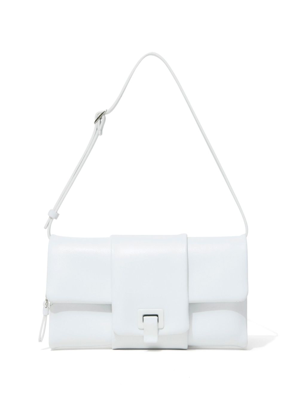 Proenza Schouler Flip 皮质单肩包 - 白色